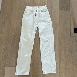 Free People The Pacifica High Rise Slim Straight Leg Jeans size 26